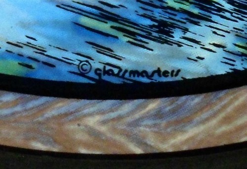 Glassmasters Stained Glass Suncatcher Sun Catcher Canada Geese in flight - Picture 3 of 5