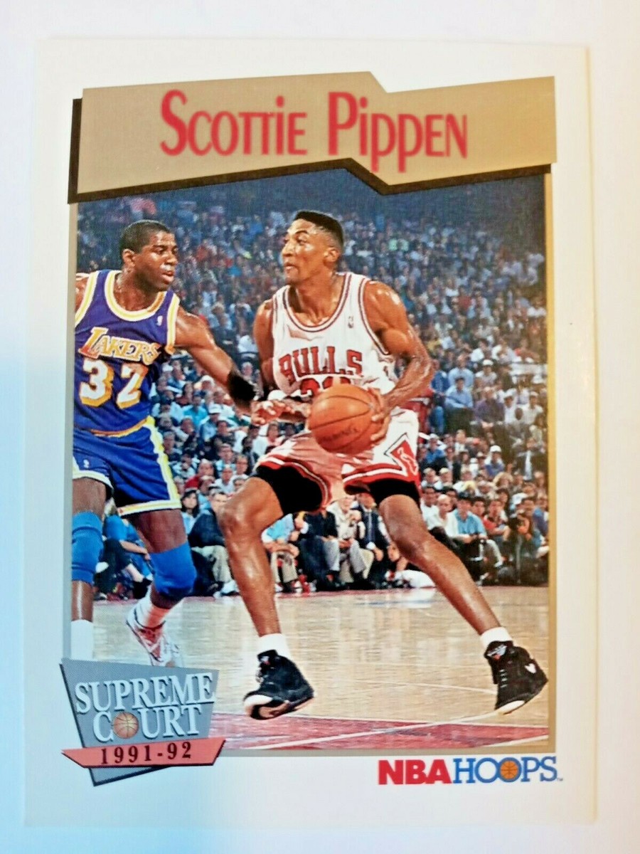 Buy 1991-92 NBA Hoops - Supreme Court Scottie Pippen #456