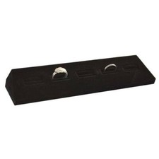 Black Velvet Jewelry Ring Display Tray Ring Insert Holder  3 Styles