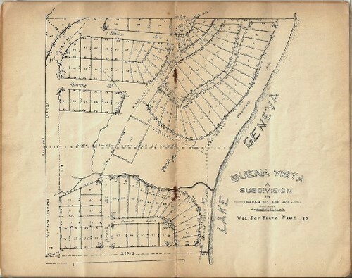 STORY BUENA VISTA CLUB 1934 A COTSWORTH LAKE GENEVA WISCONSIN HISTORY RICHARDSON - Imagen 3 de 4
