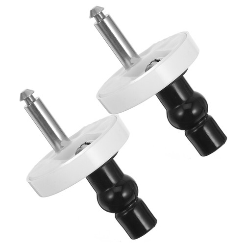 2 Pcs Toilet Seat Fixing Screws Nuts Replacement Hinge Fixings for - Picture 6 of 12