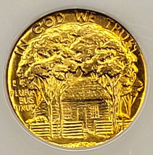 1922 Gold $1 GRANT with STAR * MS 64 NGC Certified - Picture 4 of 4