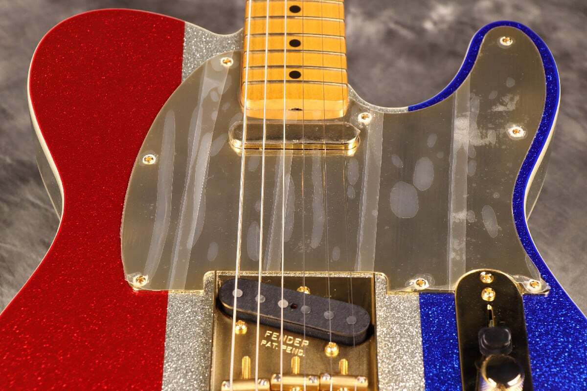 Fender / Limited Buck Owens Telecaster Maple Red Silver Blue