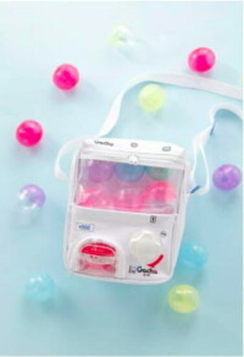 Showy Gacha Shoulder Bag WE LOVE Gacha Gashapon Gacha Takara Tomy Arts - Picture 1 of 6