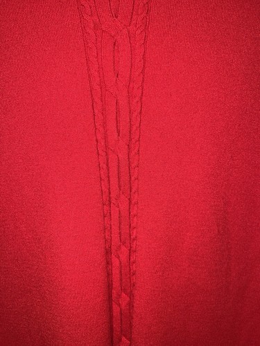 Hilary Bradley For Katherine Barclay NWT Women’s XL Red Turtleneck Sweater Soft - Picture 3 of 7