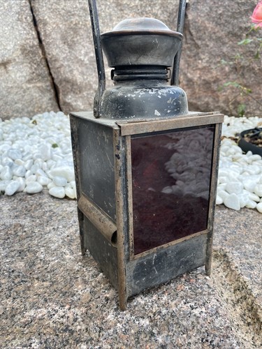n° 19 Outil / ANCIENNE LAMPE A Pétrole Chemins De Fer Cheminot - Picture 5 of 8