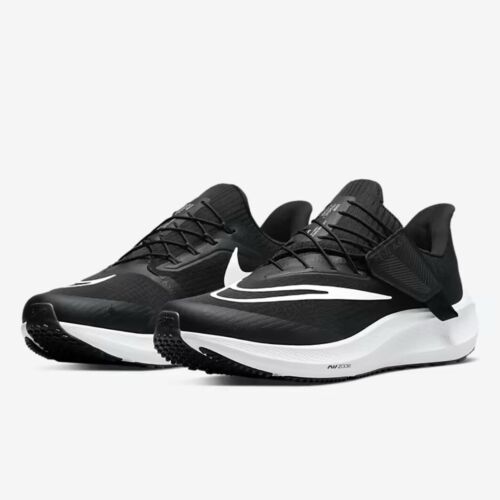 Nike Air Zoom Pegasus 39 Flyease Negro Gris Humo Blanco DJ7381-001 Hombres Talla 15 - Imagen 3 de 11