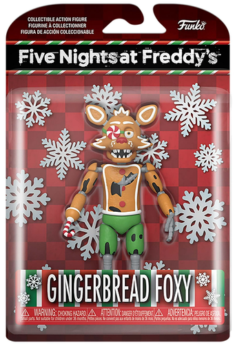 Five Nights at Freddy's Santa Freddy Elf Bonnie Snow Chica Pan de Jengibre Foxy Nutc - Imagen 7 de 22