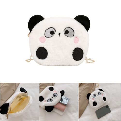 Large Capacity Plush Crossbody Bag Shoulder Handbag For Girl Women Lady