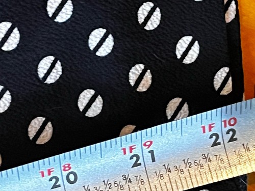 Mono MICHAEL Michael Kors 3/4 Poka Dot Talla-0 Cremallera Parte Superior Forrado, ¡Lindo! - Imagen 8 de 11