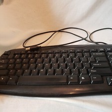 ONN ONA11HO089 USB Connected Soft-Touch Wired Keyboard - Black