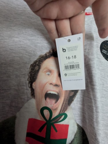 Christmas Pyjamas ELF Size 16-18 - Picture 5 of 5