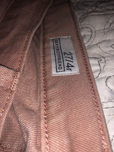 MUJER GAP 1969 SEXY NOVIO Jeans Polvoriento Rosa Rosa 4 Reglas - Imagen 6 de 10