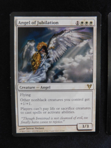 MTG Angel of Jubilation (Avacyn Restored) 2/244 Regular Rare Magic the Gathering - Picture 2 of 4