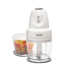 Glen SA4043 Chopper 250W Multi Functional Mini Vegetable Chopper 400 ml (White)