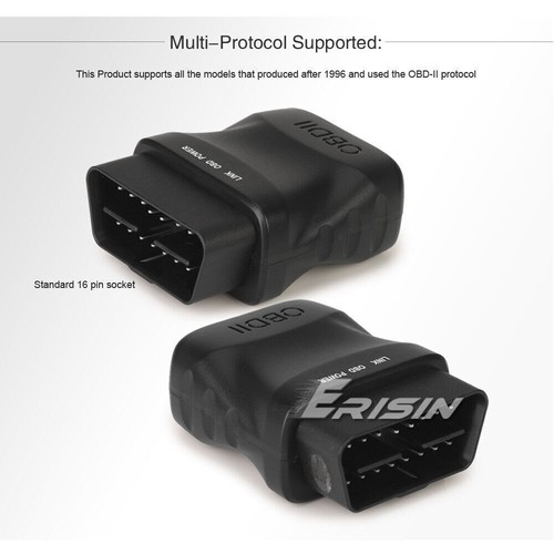 OBD2 V1.5 Bluetooth 4.0 Car Diagnostic Scanner Reader Tool for iOS Android Torque - Picture 3 of 12