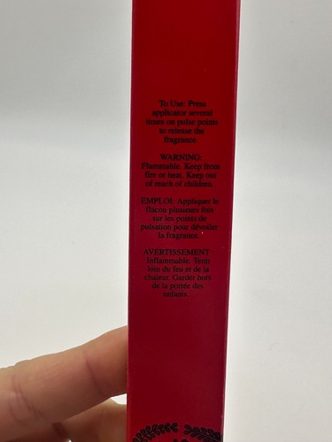 Avon Christian Lacroix Rouge Touch-On Perfume 6ml / 0.2 fl oz Rare Roll-On Scent - Picture 3 of 6