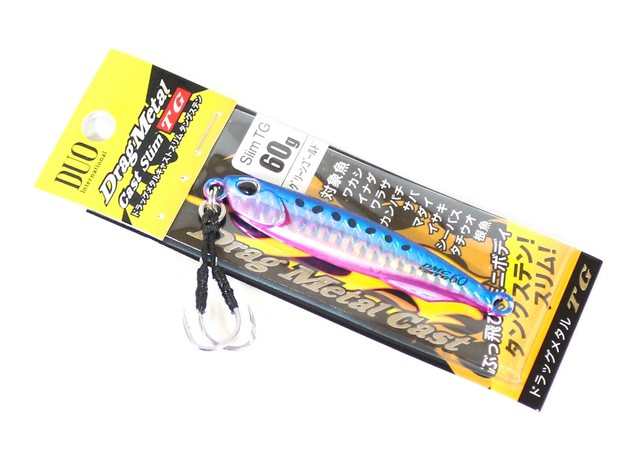 Duo Metal Jig Drag Metal Cast Super Slim 60 grams PHA0009 2081