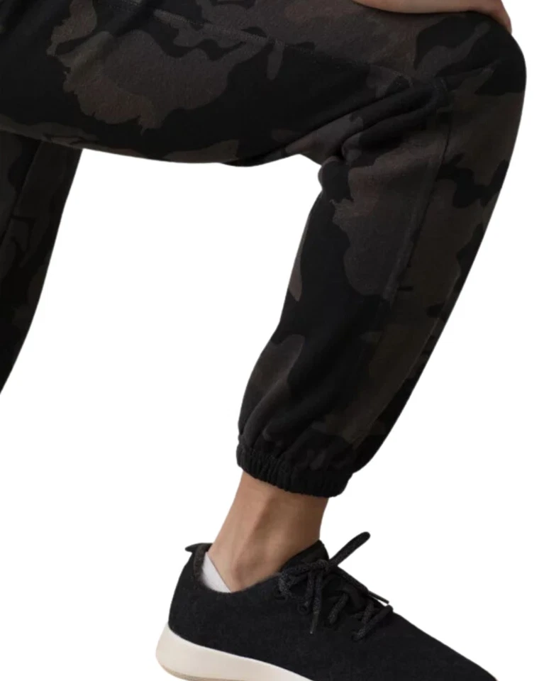 prAna Cozy Up Pant Women's Hiking Pants, Black Camo, Small - Image 4 of 4