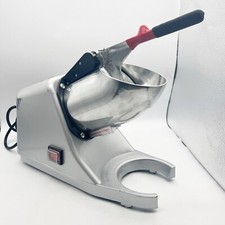 VIVOHOME Electric Dual Ice Crusher Shaver Snow Cone Maker 176lbs Missing Bowl