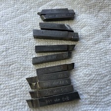 9 pcs CARBOLOY AR5,C5,C6,AL5,T12,72 GRADE 883 & 2 CARBIDE BRAZED TOOL BITS  USA