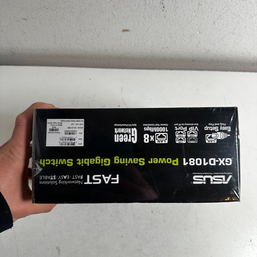ASUS GX-D1081 High-Performance 10/100 Mbps 8-Port Power Saving Gigabit Switch - Picture 6 of 6
