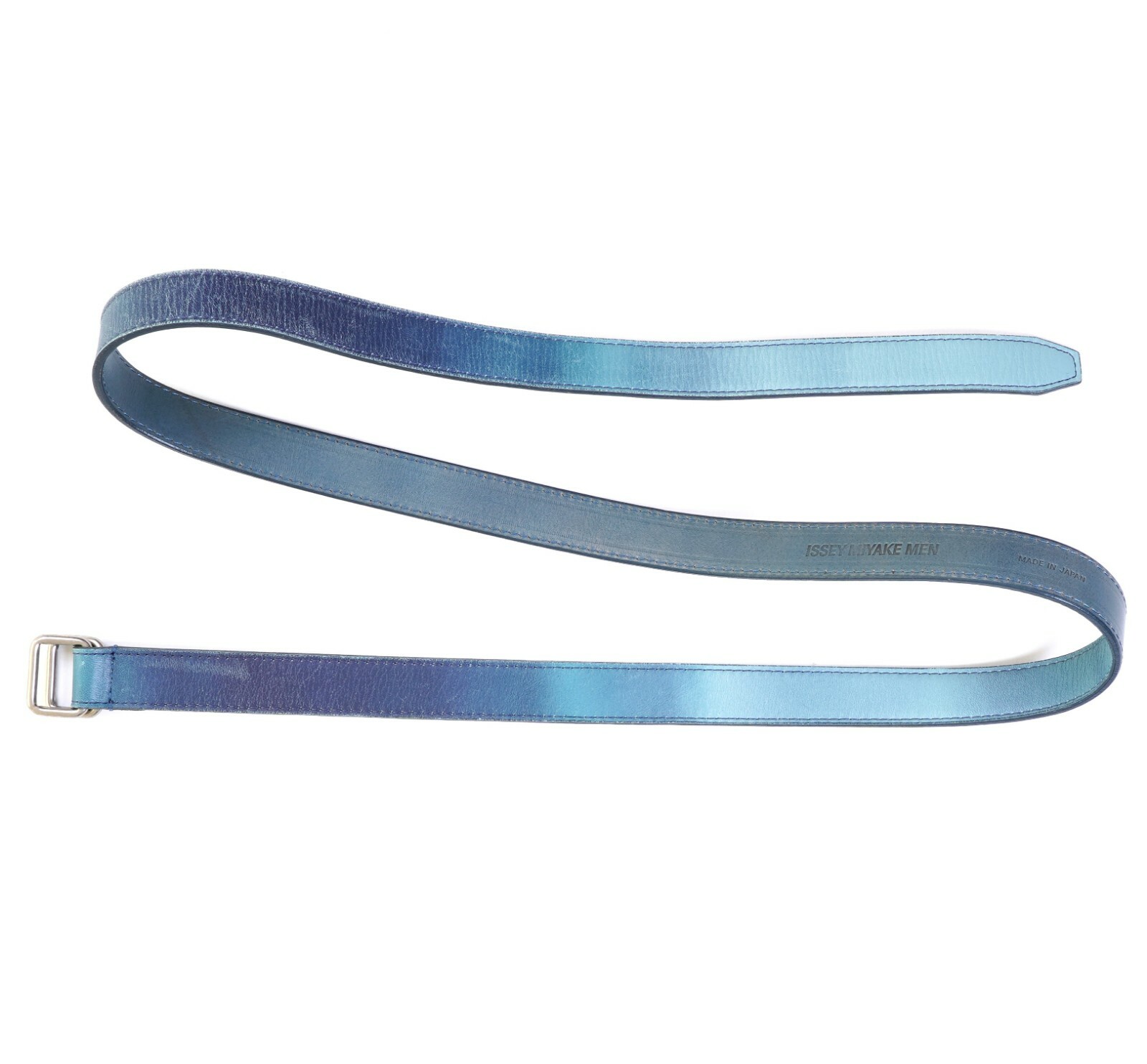 Issey Miyake Men leather belt (001-269) - Picture 5 of 7