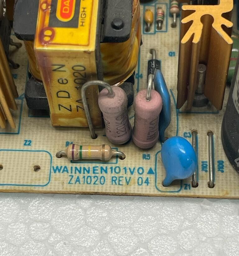 ZDEN ZA1020 REV 04 WAINNEN 101V0A POWER SUPPLY - Imagen 2 de 8
