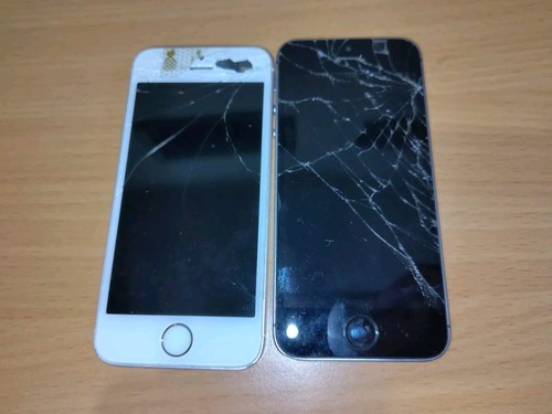 Lot 2 Apple Iphone SE A1723 HS HORS SERVICE Bloqué Code À Réparer - Photo 3/9