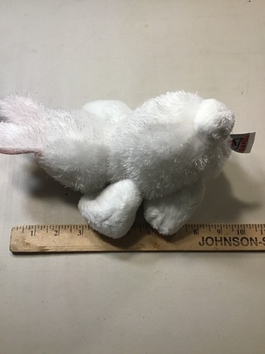 Ganz Webkinz White Bunny Rabbit Plush -HL117G in Excellent Condition - Picture 5 of 7