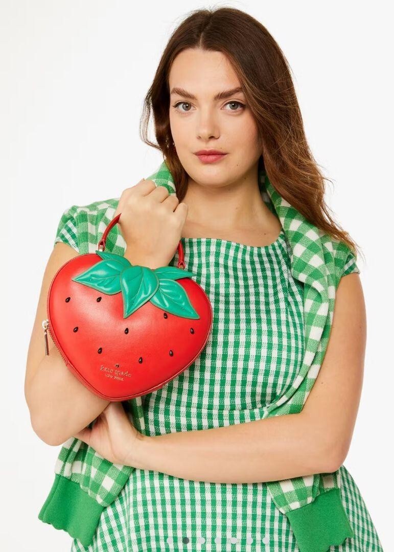 kate spade new york Strawberry Dreams 3D Crossbody Bag Used