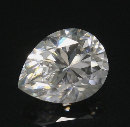 Lab Grown Loose CVD Diamond 1 Pc Pear IF Clarity 7 x 10 mm D Color Certified - Picture 8 of 16