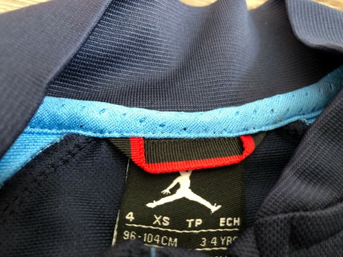 Nike Air Jordan Jumpman Logo Youth Boys Full-Zip Track Jacket Sz 4 (X-Small) NEW - Picture 6 of 6