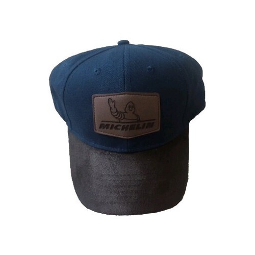Michelin Man Tires Racing Leather Brown Hat Cap Adult Mens Strapback quake city