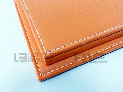 ATLANTIC CASE 1/18 - DISPLAY CASE SHOW-CASE 1/18 - MULHOUSE ORANGE LEATHER 10117 - Imagen 3 de 3