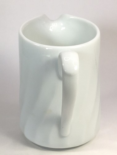 Corning Corelle Enhancements White Swirl Pattern Creamer Pitcher - Picture 4 of 12