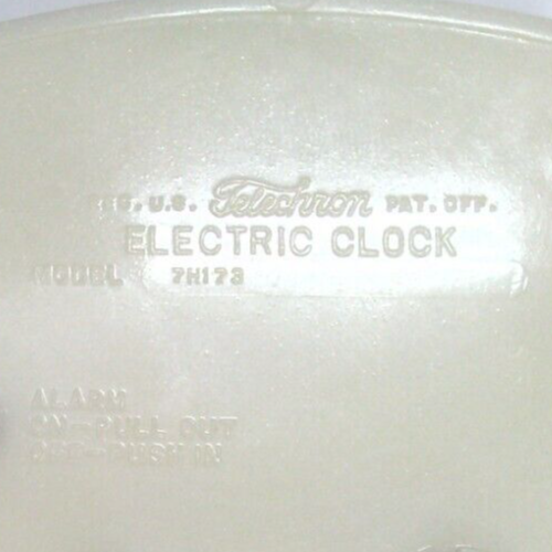 Vintage GE Telechron 7H173 The Tel-A-Glow Tested Working 100% VERY RARE See Pics - Picture 8 of 12