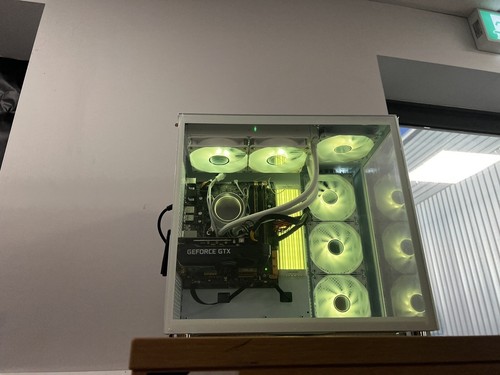 White Case Gaming RGB PC Computer i7 QUAD 16 GB 1TB SSD RTX 3050 8GB Wifi Win 11 - Picture 8 of 22