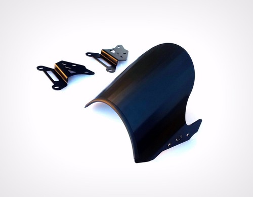 YAMAHA XSR 700 UB ALUMINUM XSR WINDSHIELD UB DOME 2016-2021 NO X-TRIBUTE - Picture 4 of 4