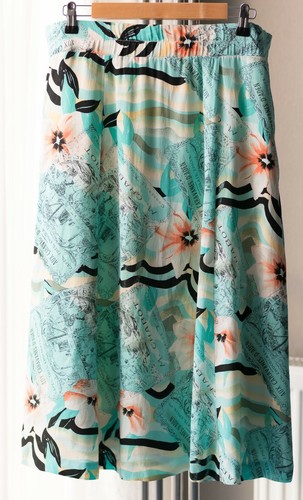 Vintage Women Skirt MISS LAGOTTE Size L - Picture 4 of 6