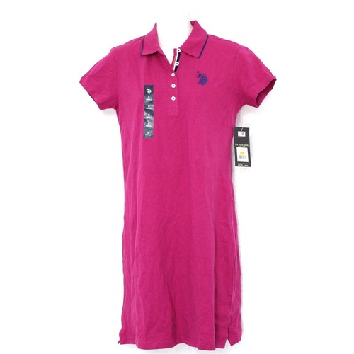 U.S. Polo Ass. Tipped Polo Dress Size S