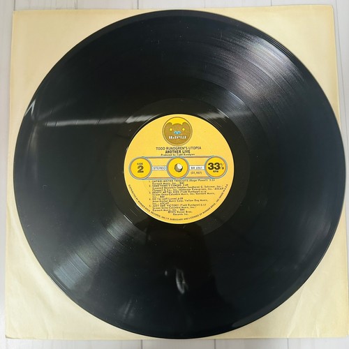 Todd Rundgren's Utopia Another Live BR6961 LP Album 1975 - Picture 8 of 12