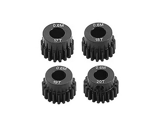 Juego de engranajes de piñón de motor HD Acero M0.6 5 mm 4 piezas DIÁMETRO 5 mm PARA COCHE DE RADIOCONTROL TAMIYA 1/10 - Imagen 12 de 20