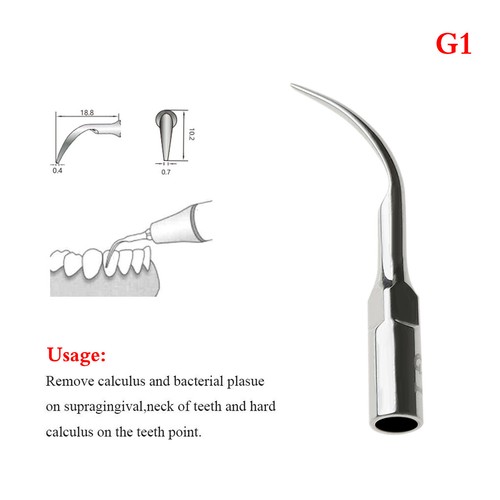 Dental Ultrasonic Piezo Scaler Tips fit EMS Woodpecker / DTE SATELEC CE 1PC - Picture 7 of 45