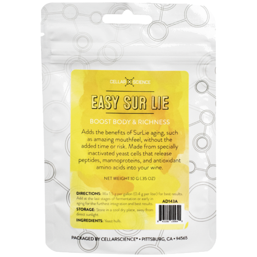 10 gram pack - CellarScience® Easy Sur Lie | Boost Body & Richness - Picture 1 of 1