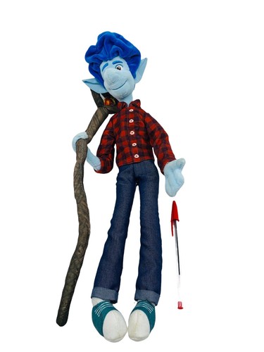 Walt Disney Store EN ADELANTE Ian Lightfoot 18" Peluche Suave Peluche Juguete Muñeca - Imagen 3 de 11