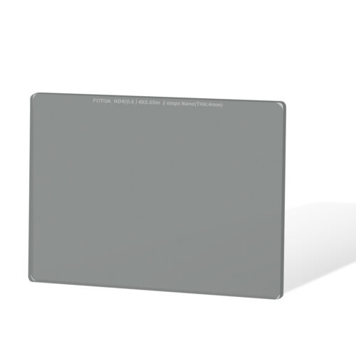 Universal 4X5.65"ND0.6(2-stop) Square Neutral Density Filter Glass for Matte Box - Picture 4 of 10