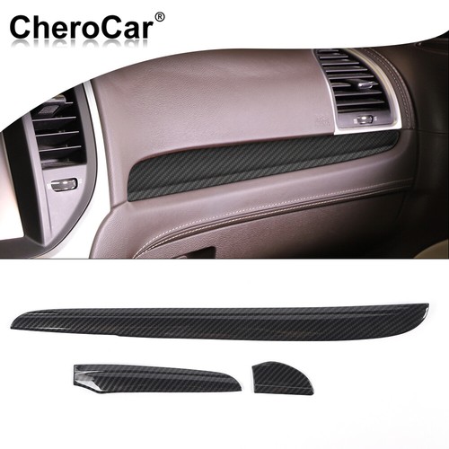 Carbon fiber Central Control Dash Decor Cover Trim Bezel for 2015+ Chrysler 300C - 第 53/371 張圖片