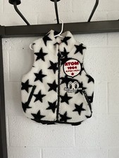 EUC RARE VINTAGE Astro Boy Tezuka Mighty Atom Sherpa Fleece Vest Zip KIDS SIZE M