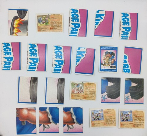 Pegatinas vintage 1987 cubo de basura para niños TÚ ELIGES UNA 251a-262a individuales GPK - Imagen 6 de 24